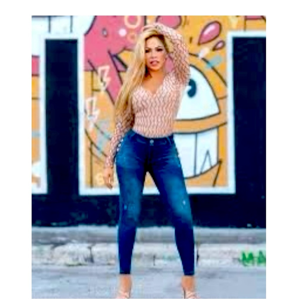 Jeans Colombianos Claudia Molina Push Up Skinny Jeans Size col 12 us 8 mex 8
